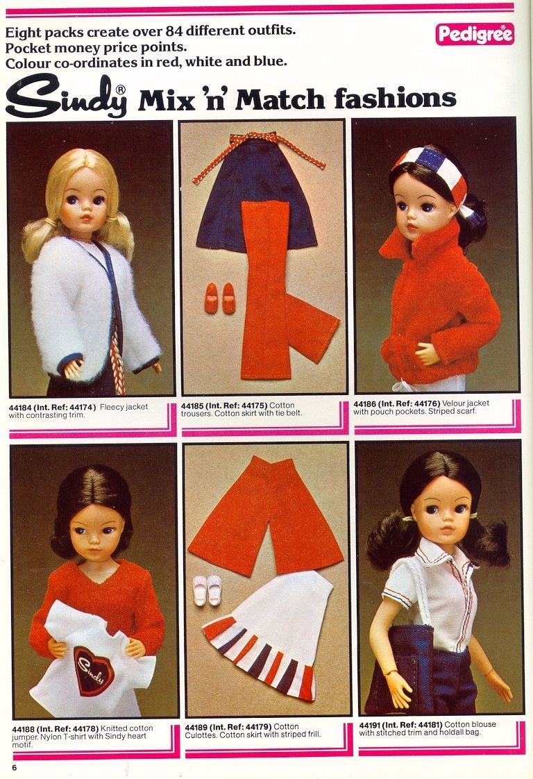 1978 Outfits – The Little Sindy Museum