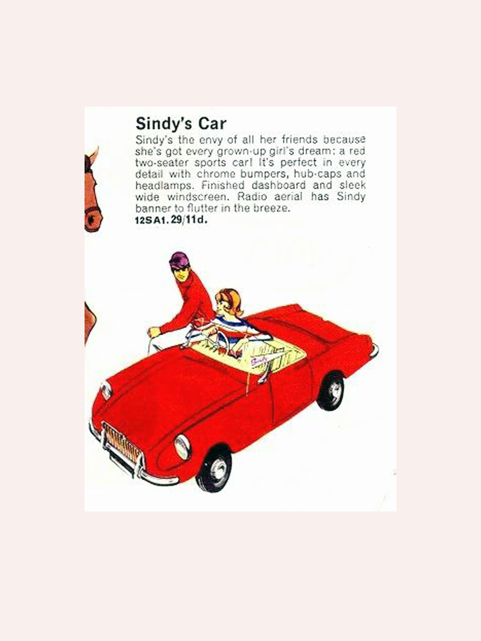 sindy sports car