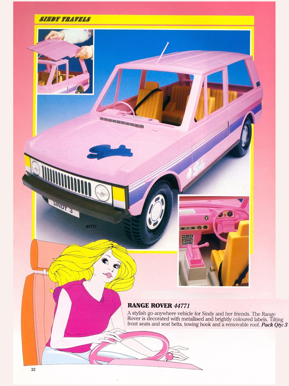 vintage sindy range rover