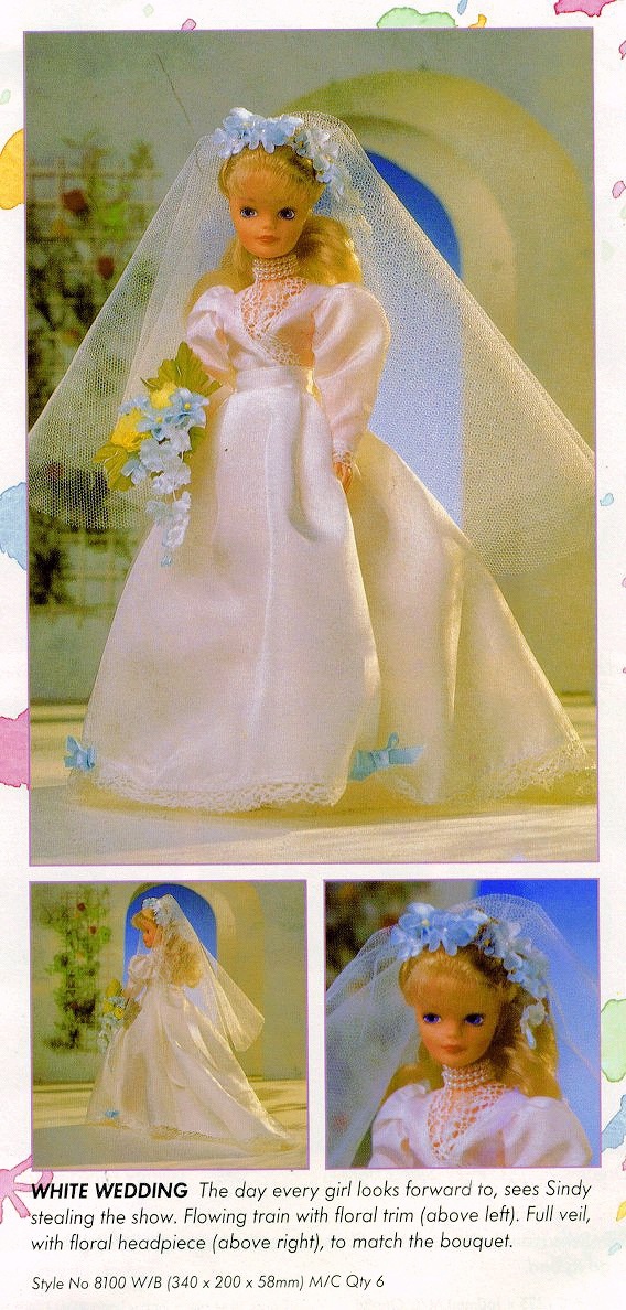 Robe De Soirée Sindy Noche – Collection Soiree Hasbro 1995 – Neuve Sous Blister
