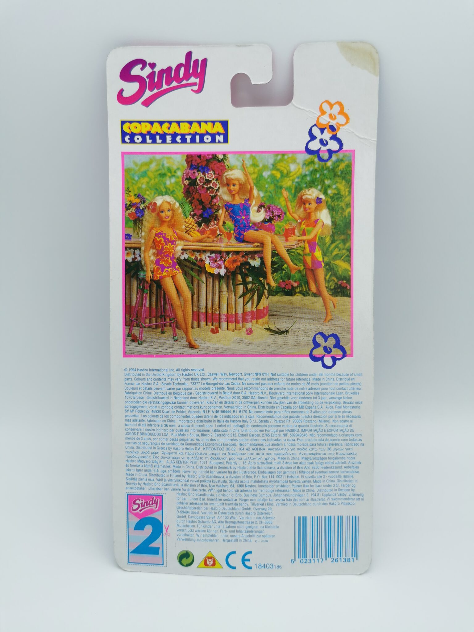 Poupée Sindy – Paul Summer Looks Plage Et Soleil – Hasbro – Neuf